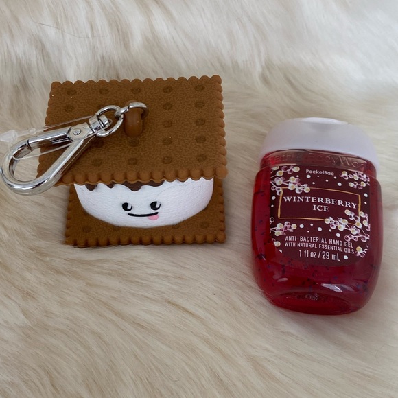 🎀 Bath & Body Works S’mores Pocketpac Holder With Refill - Picture 2 of 4